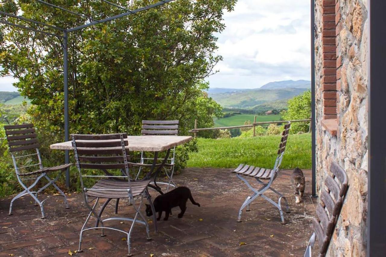 Agriturismo Fattoria Di Statiano Pomarance Kültér fotó