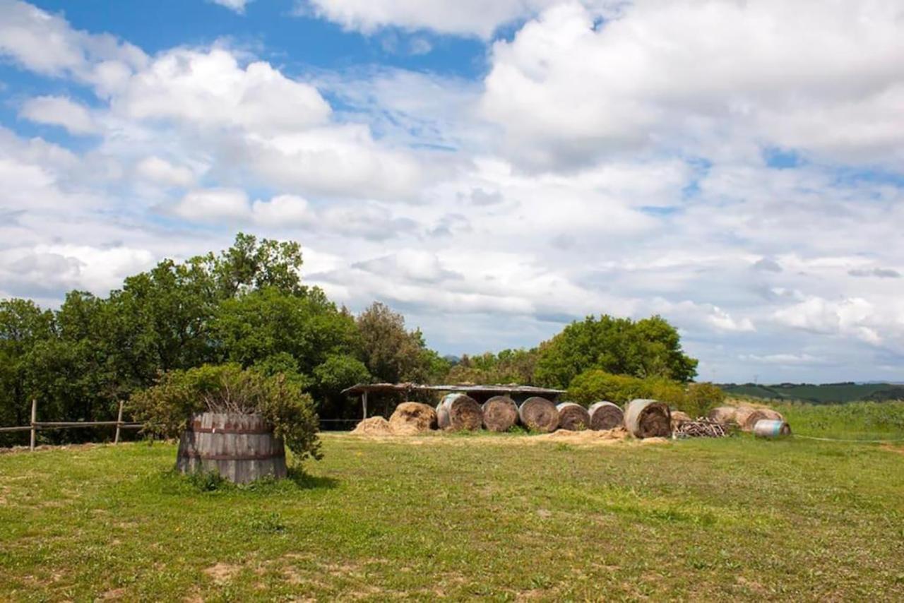 Agriturismo Fattoria Di Statiano Pomarance Kültér fotó