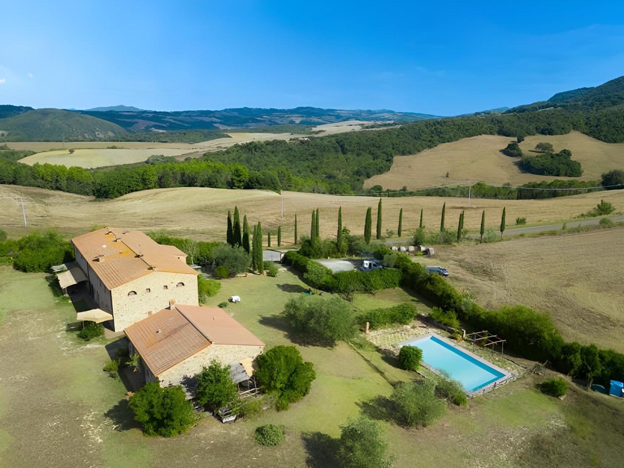 Agriturismo Fattoria Di Statiano Pomarance Kültér fotó